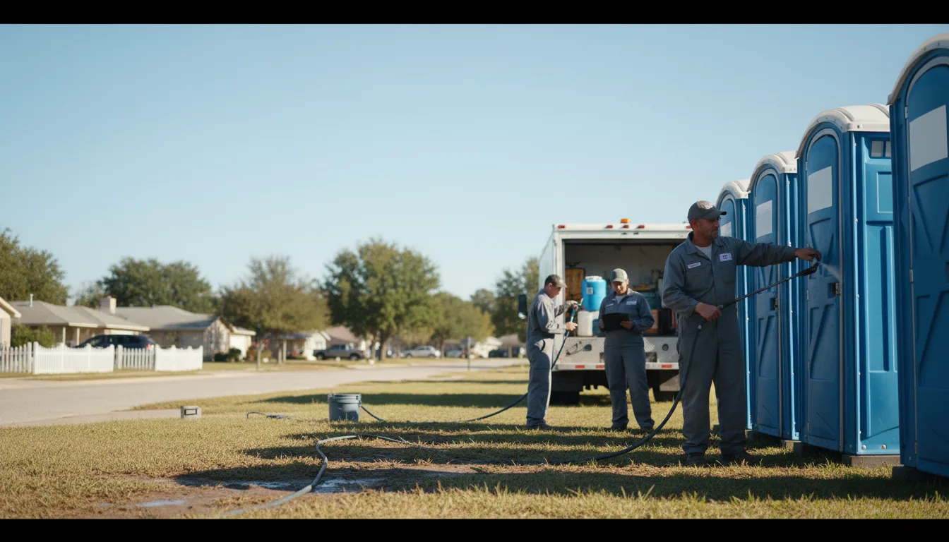 Long-Term Portable Toilet Rental in Bluff City, KS near me
